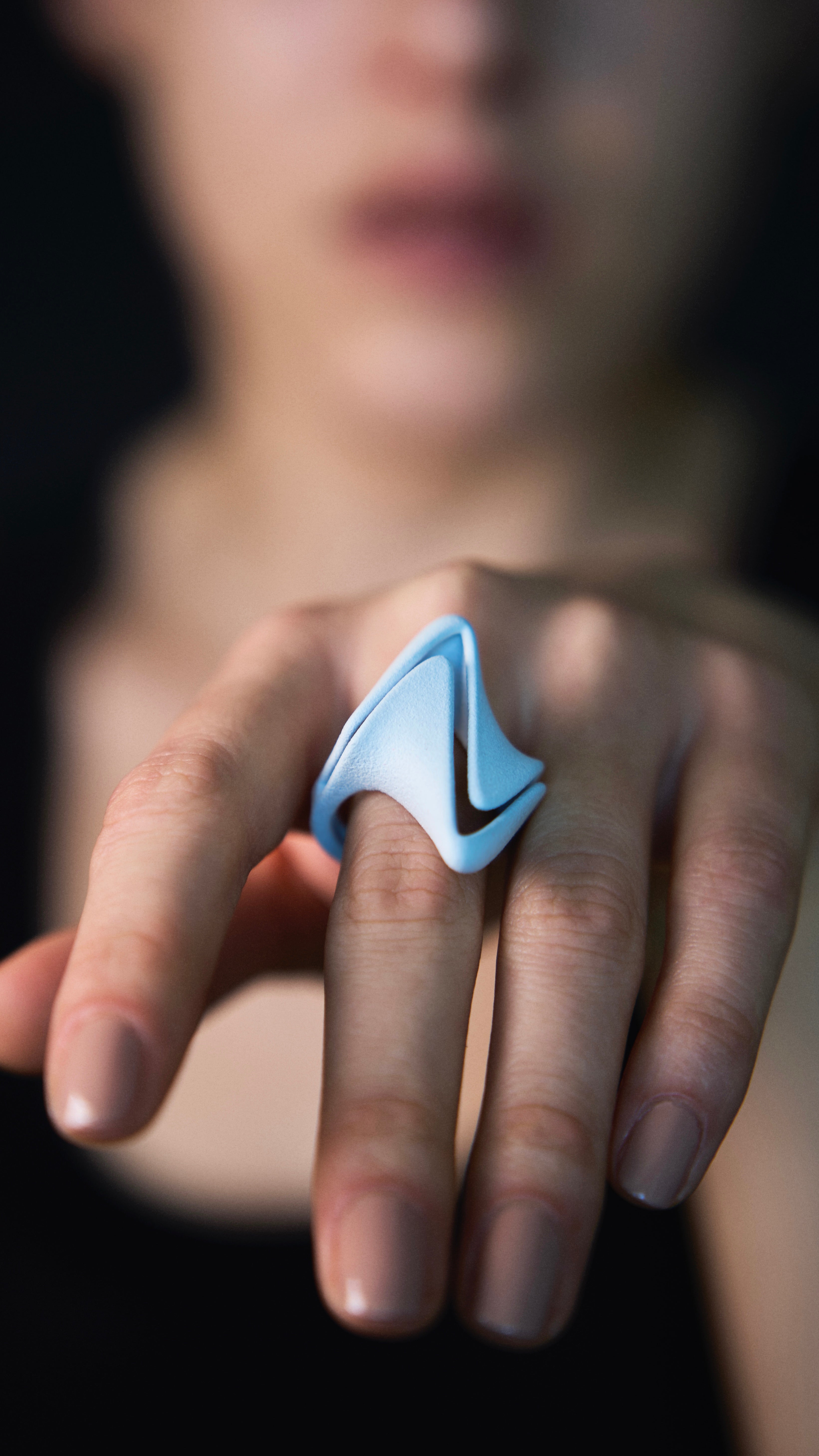 FUTURE 3D anello in Nylon stampa diretta 3D - Main Image