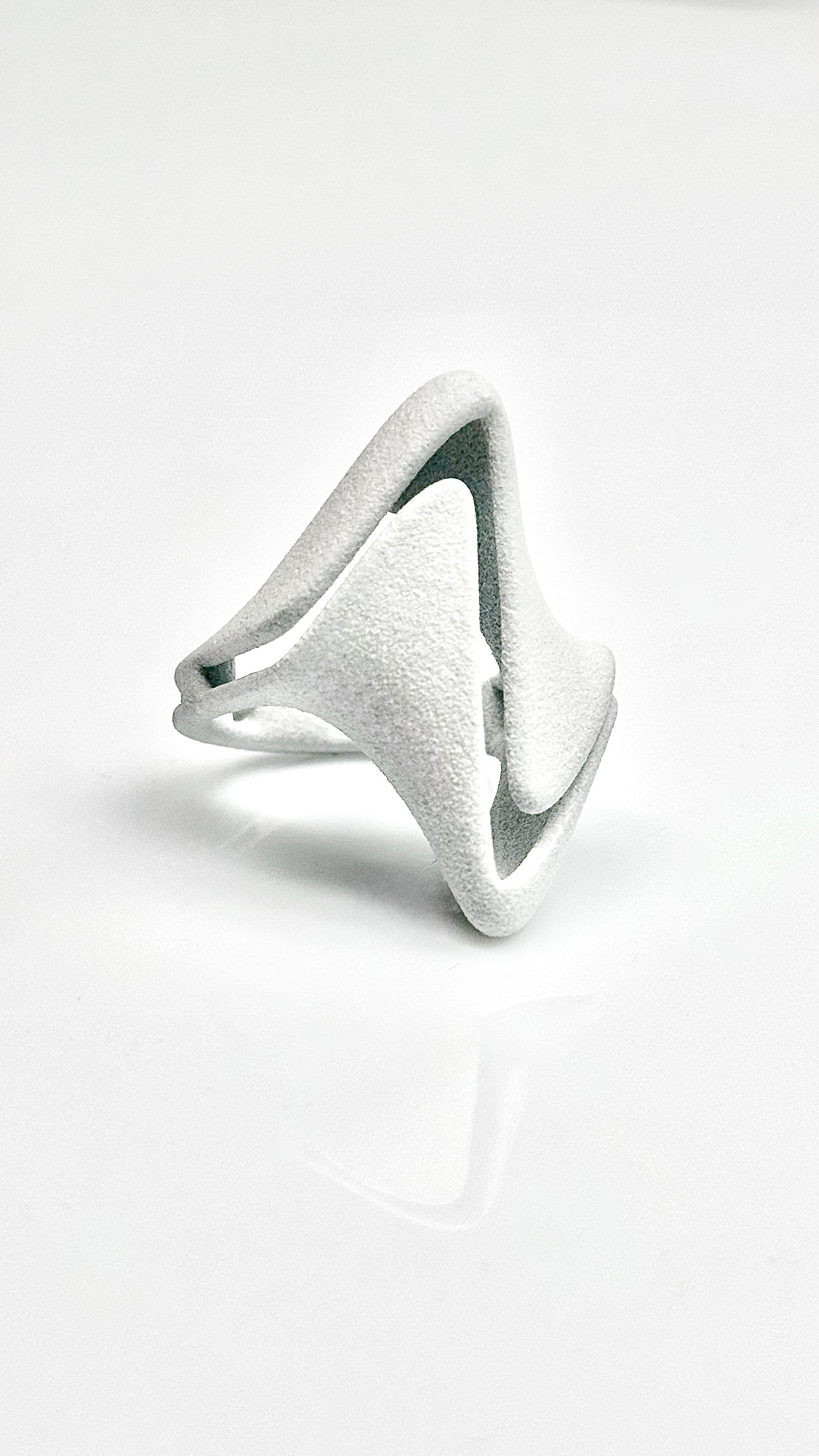 FUTURE 3D - anello in Nylon stampa diretta 3D