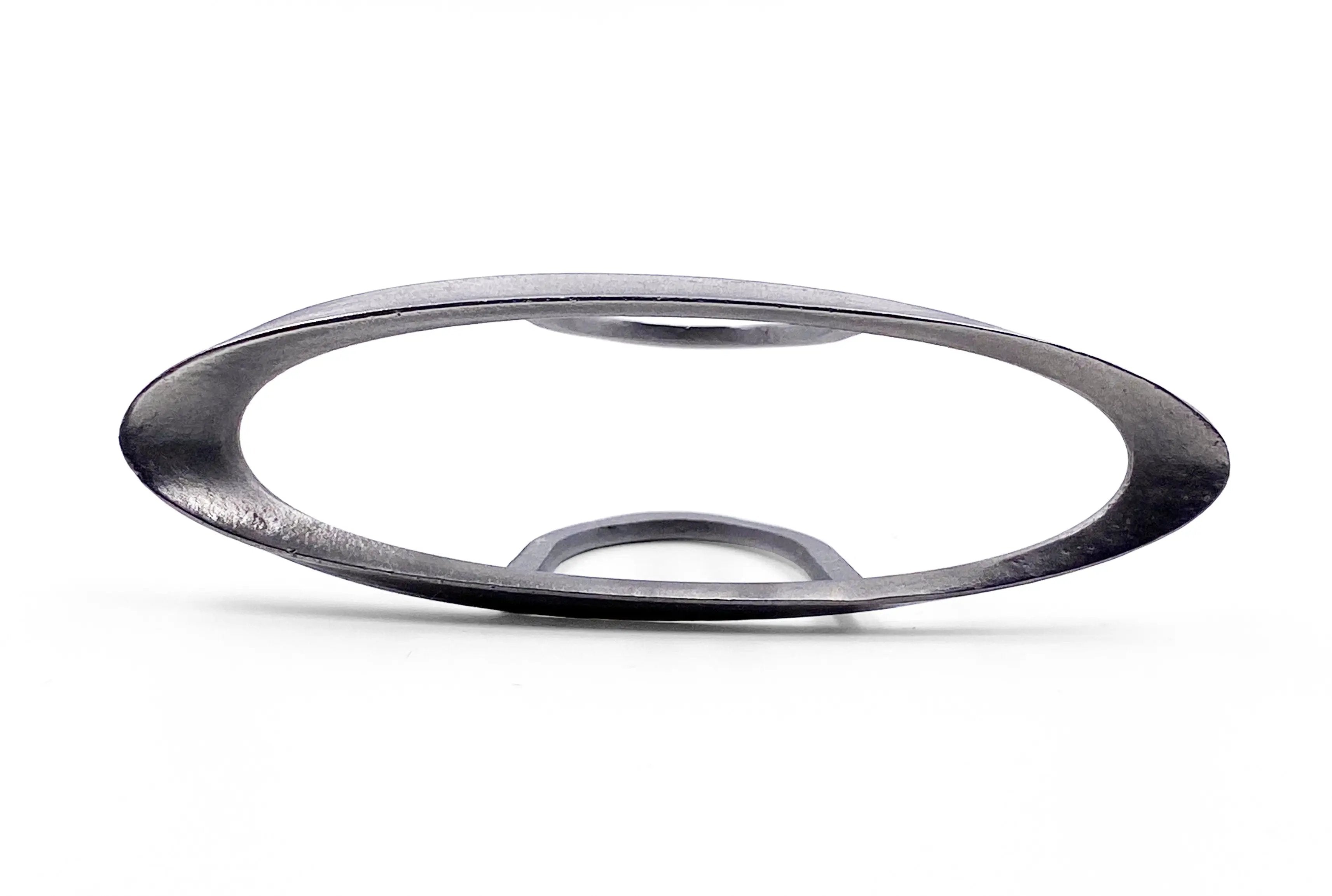 Orbita, anello in acciaio inox 316L, stampato diretto 3D