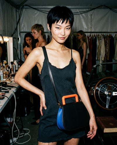 Mya - Faux leather shoulder bag