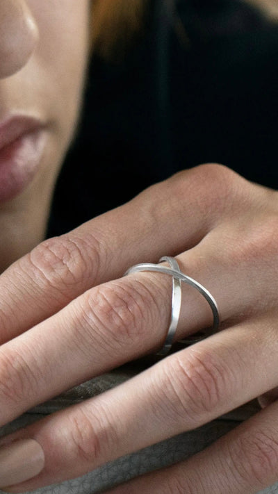 Arches - 925 silver ring