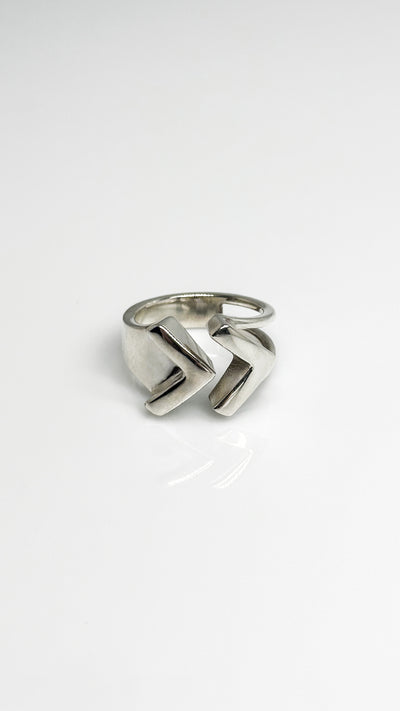 Rewind - 925 silver ring