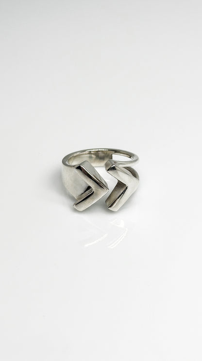 Rewind - 925 silver ring