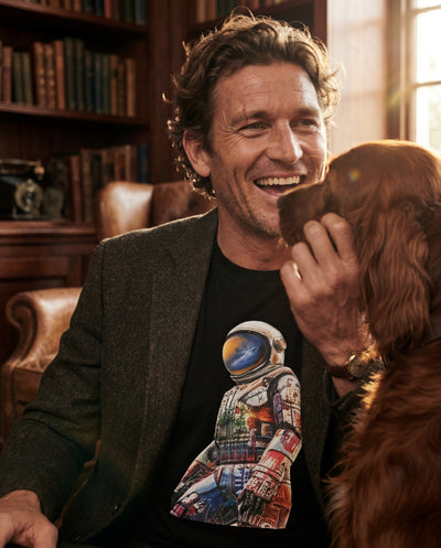 Spaceman | T-shirt in cotone premium uomo