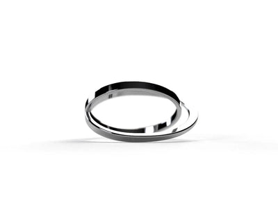 Arches, anello in argento 925, su misura, 100% Made in Italy