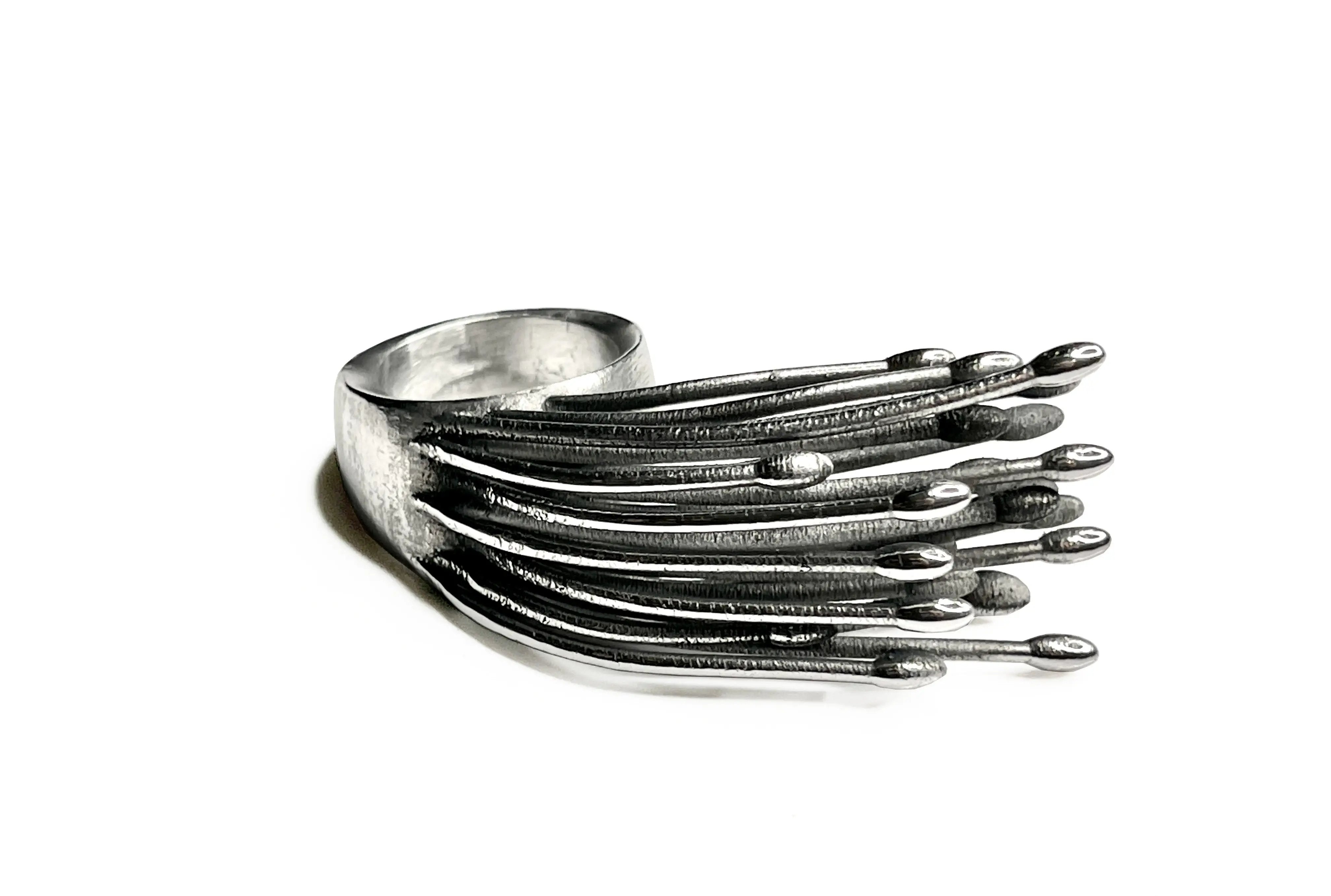 Pistils - direct 3D printed aluminum ring
