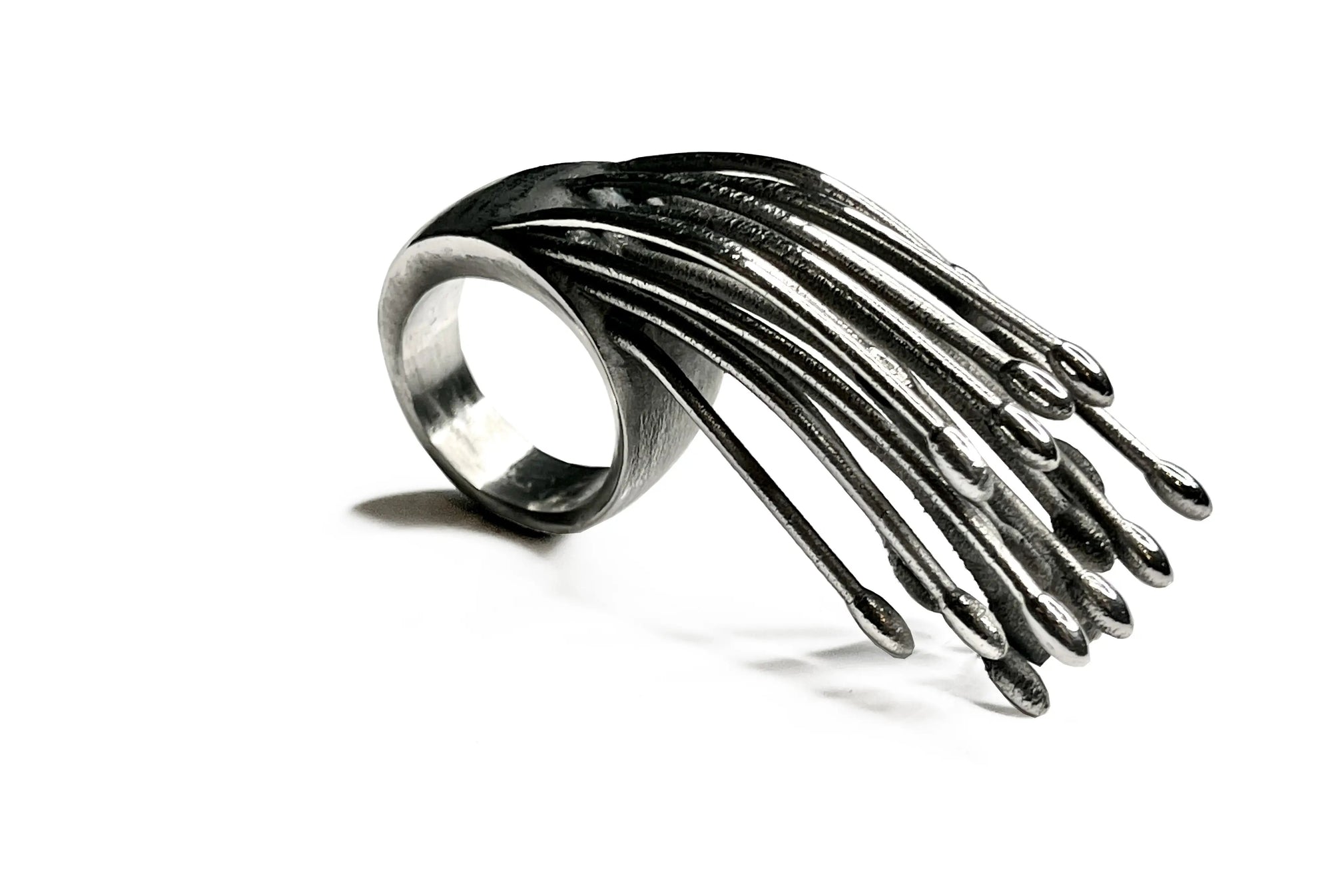 Pistilli - anello in alluminio da stampa diretta 3D