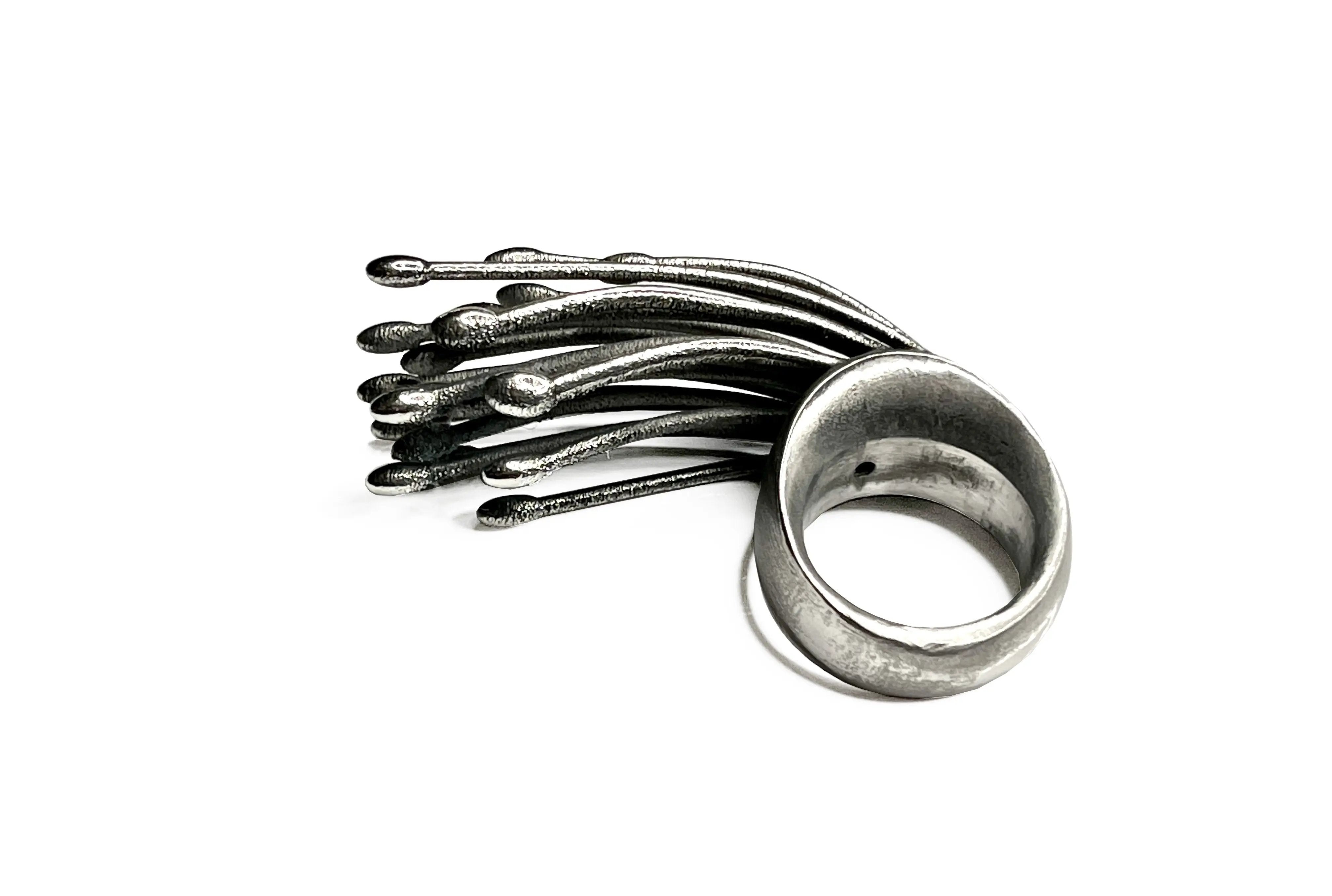 Pistils - direct 3D printed aluminum ring