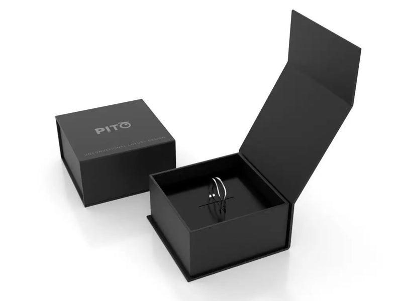 Vibra, anello in argento 925, su misura, 100% Made in Italy